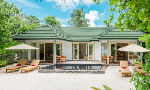2 Bedroom Beach Villa avec Piscine